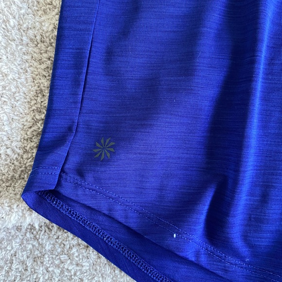 Athleta Power of She Incline Tank Top in blue. Size large. Worn. Great condition - Picture 3 of 7